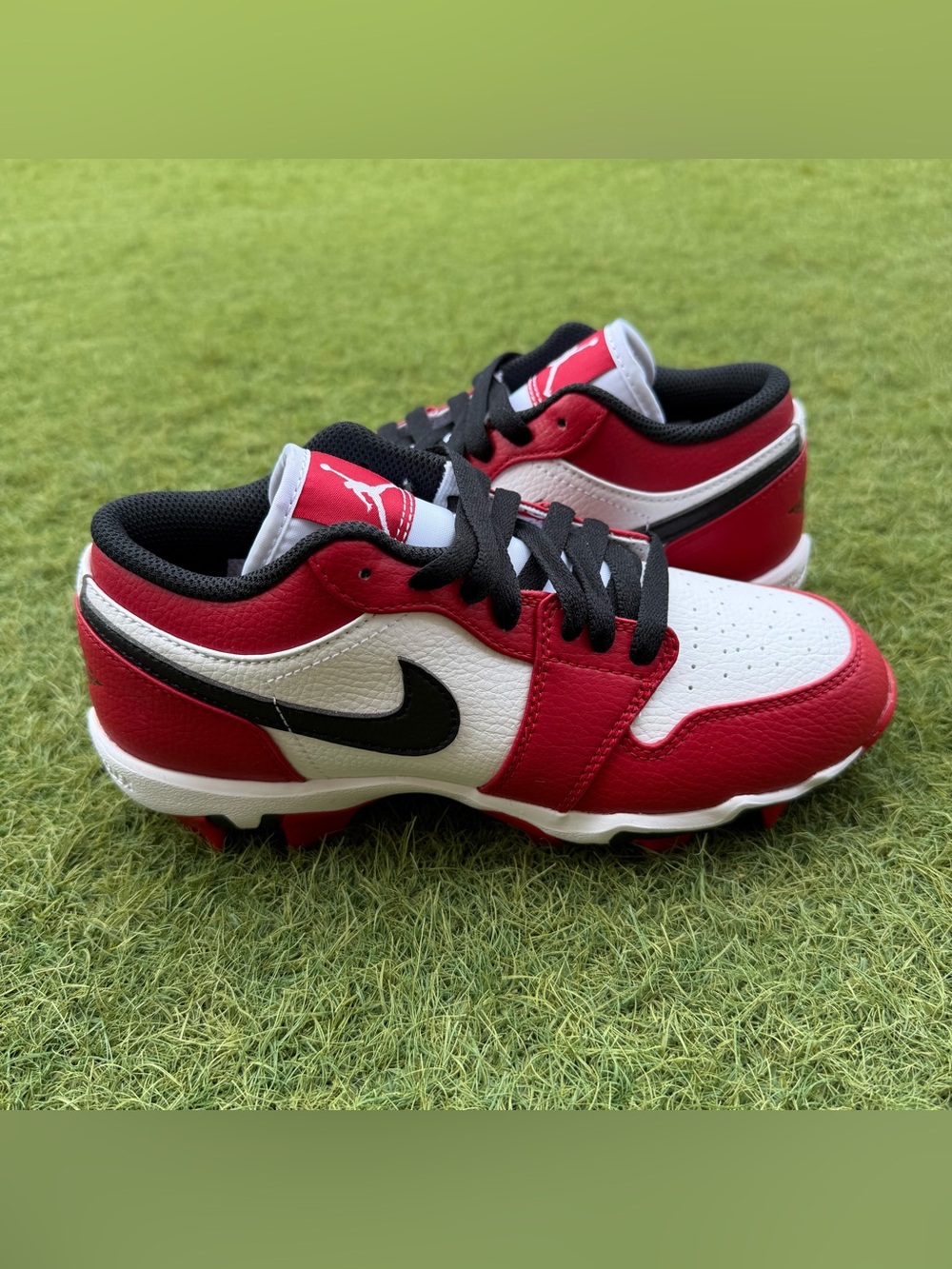 Jordan 1 Low Youth Cleats BG